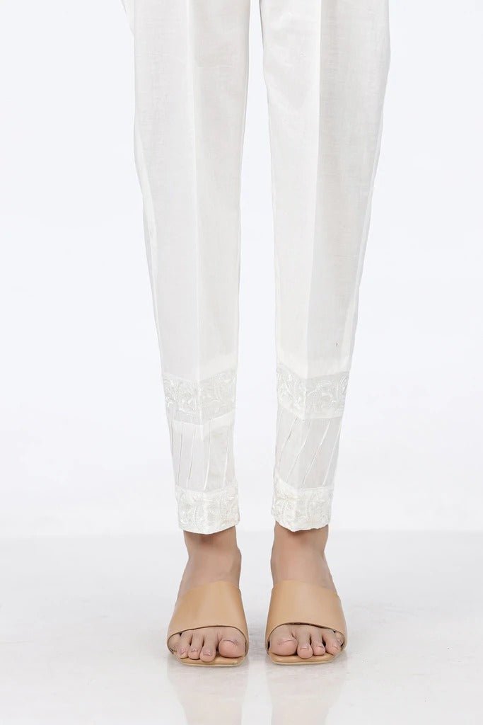 Lakhany 01 Piece Cambric Trousers LSM-T-2522-White