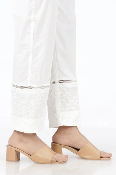 Lakhany 01 Piece Cambric Trousers LSM-T-2525-White