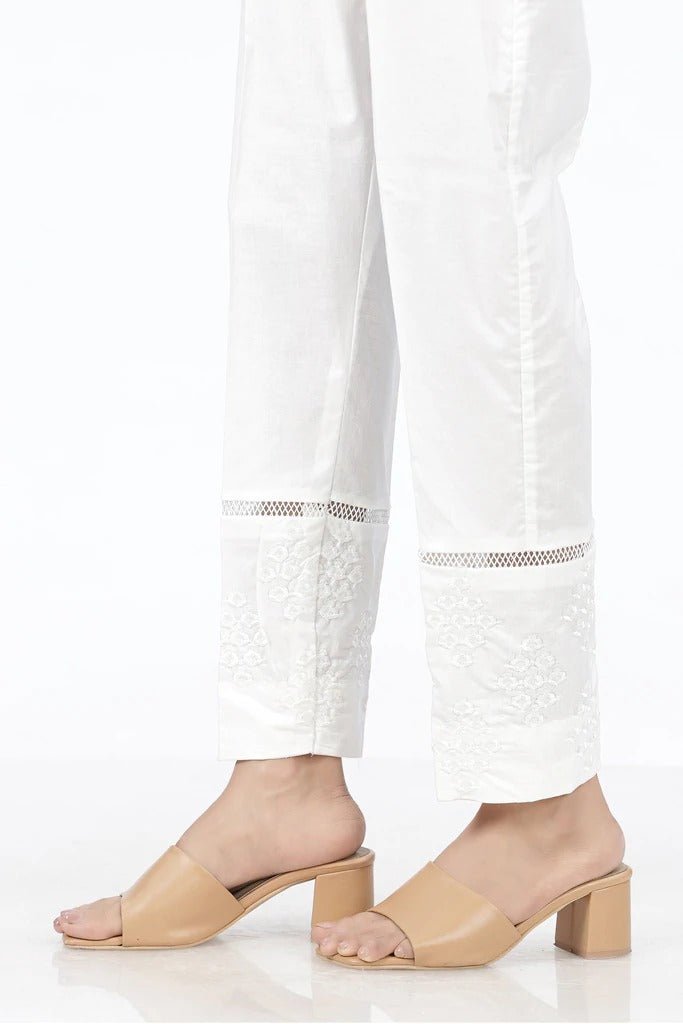 Lakhany 01 Piece Cambric Trousers LSM-T-2525-White