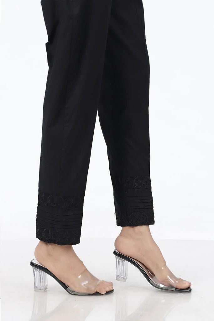 Lakhany 01 Piece Cambric Trousers LSM-T-2529-Black