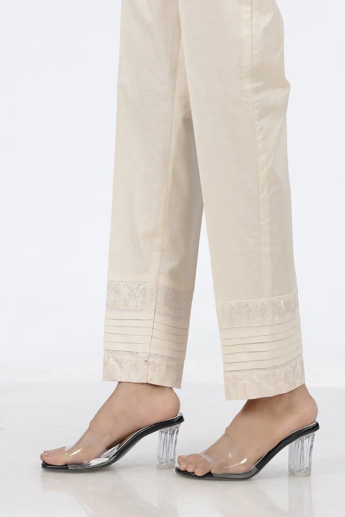 Lakhany 01 Piece Cambric Trousers LSM-T-2529-Beige