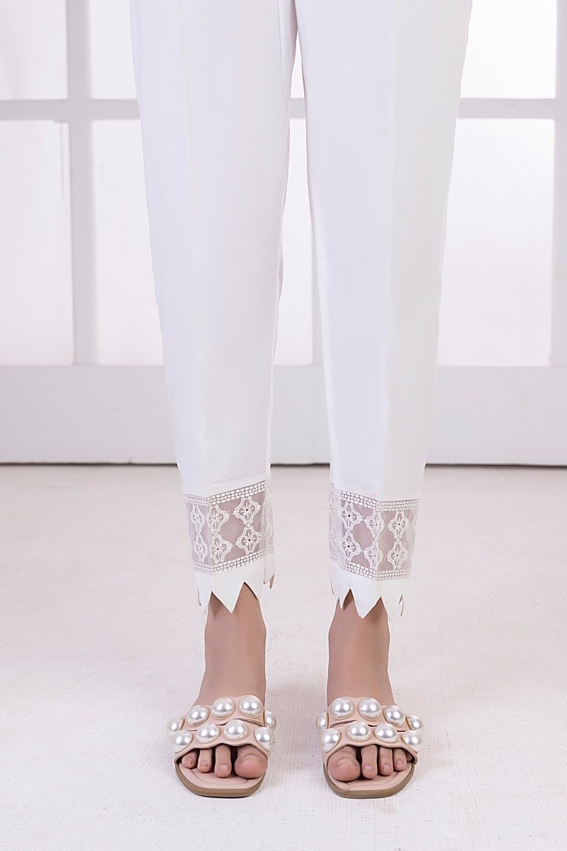 Lakhany 01 Piece Embroidered Trousers - LSM-T-3097 (W)