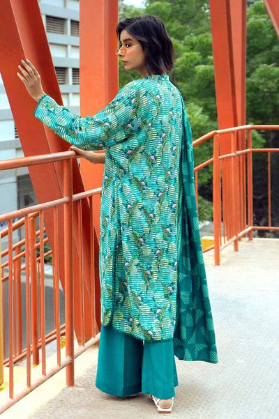 Gul Ahmed 3PC Stitched Digital Printed Linen Suit LT-32009 A