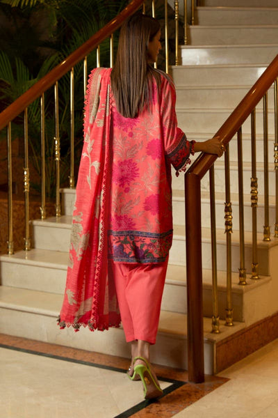 SANA SAFINAZ 3 Piece Stitched Digital Printed Linen Suit - M233-006A-CQ