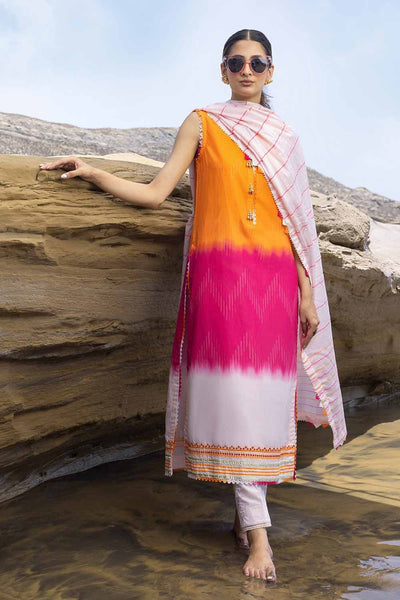 Gul Ahmed 3PC Embroidered Jacquard Unstitched Suit MJ-32070