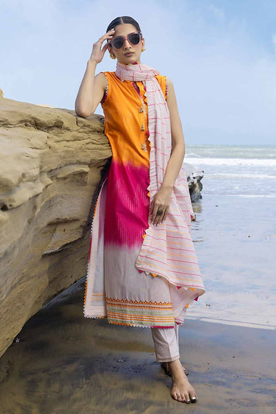 Gul Ahmed 3PC Embroidered Jacquard Unstitched Suit MJ-32070