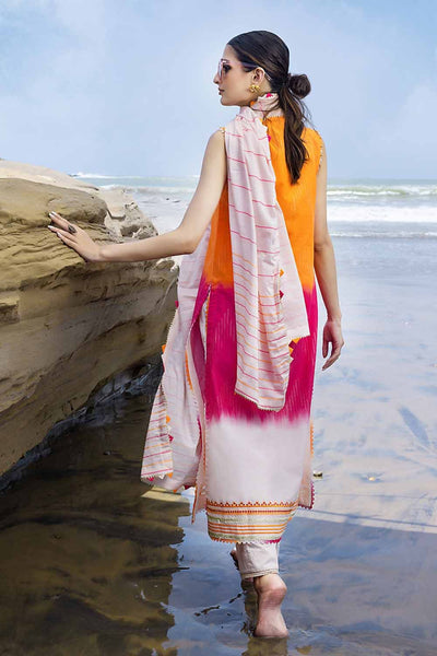 Gul Ahmed 3PC Embroidered Jacquard Unstitched Suit MJ-32070