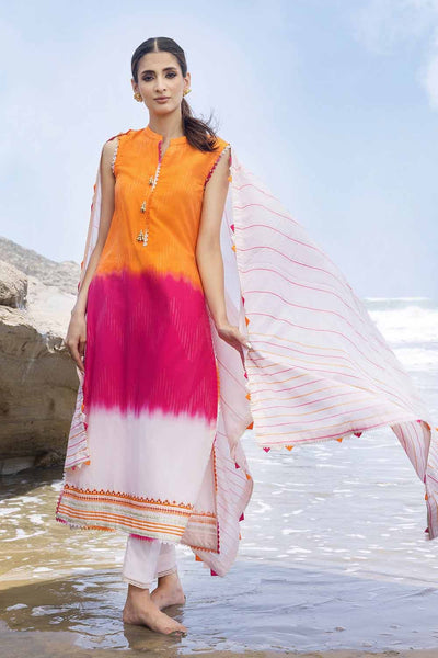 Gul Ahmed 3PC Embroidered Jacquard Unstitched Suit MJ-32070