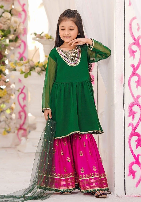Ochre Clothing Stitched Kid’s Collection 3 Piece Suit - OFW 541