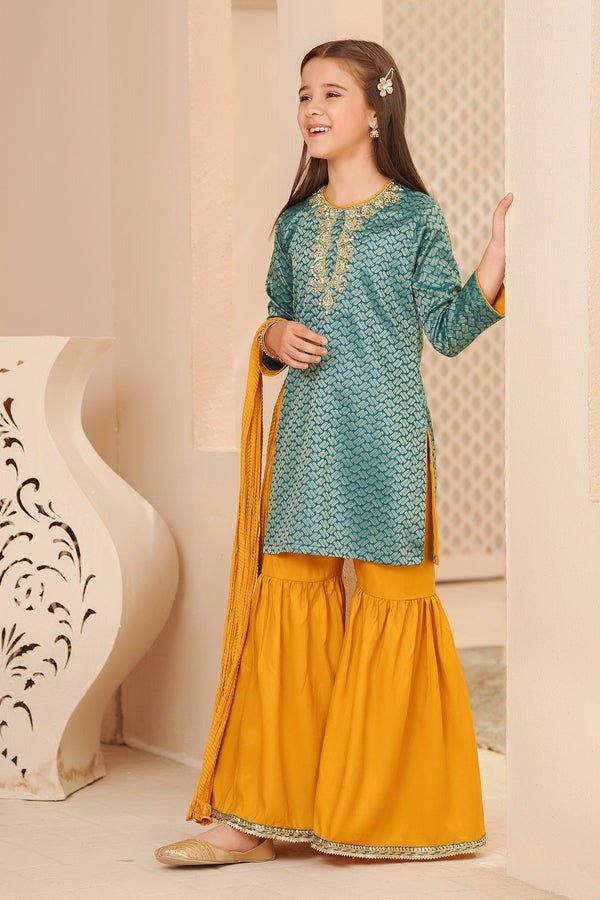 Ochre Clothing Stitched Kid’s Collection 3 Piece Suit - OFW-JB-10