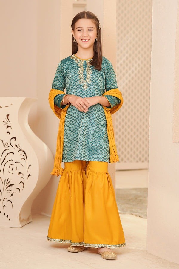 Ochre Clothing Stitched Kid’s Collection 3 Piece Suit - OFW-JB-10