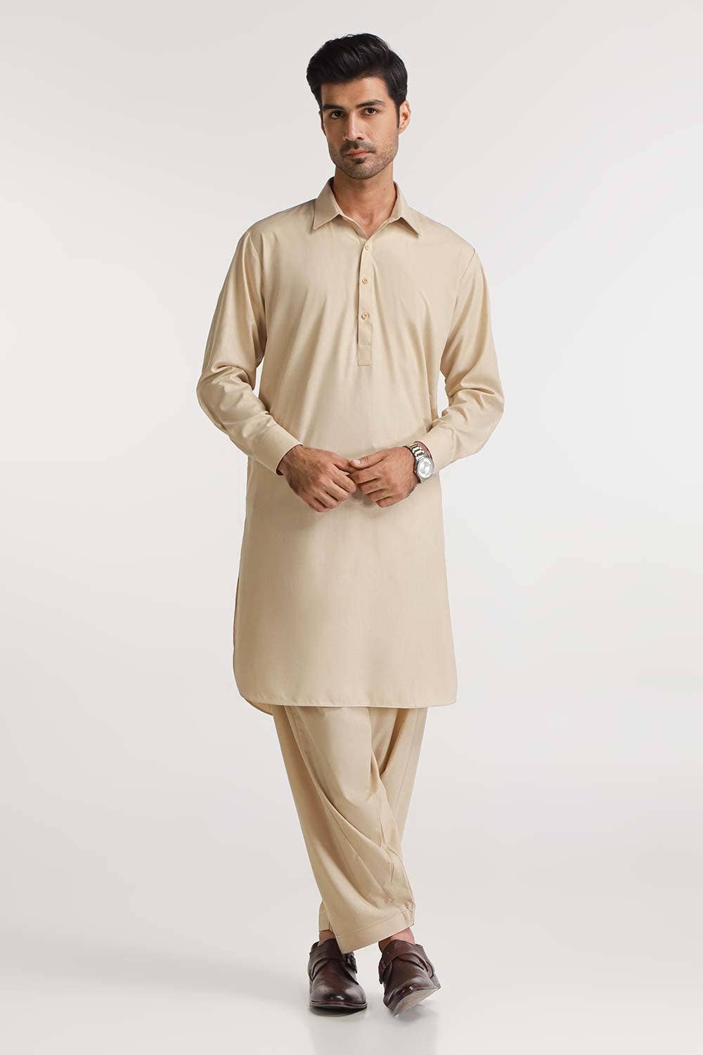Gul Ahmed Ready to Wear Basic Suit SK-P24-066