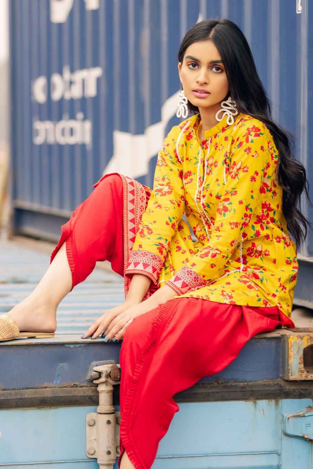 Gul Ahmed 1PC Digital Printed Lawn Shirt SL-925-A