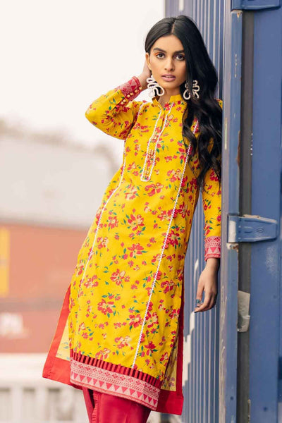 Gul Ahmed 1PC Digital Printed Lawn Shirt SL-925-A