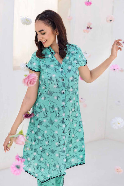 Gul Ahmed 2PC Printed Cambric Unstitched Suit TCN-32005