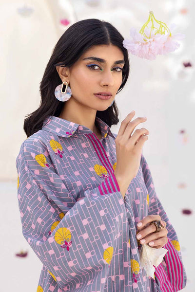 Gul Ahmed 2PC Printed Cambric Unstitched Suit TCN-32007