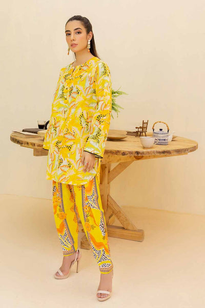 Gul Ahmed 2PC Printed Cambric Unstitched Suit TCN-32011