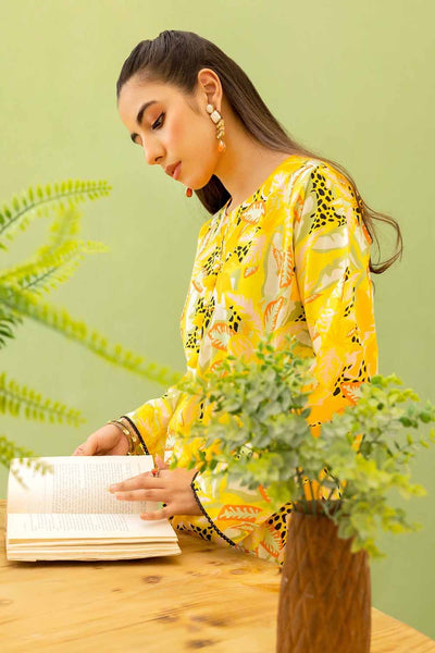 Gul Ahmed 2PC Printed Cambric Unstitched Suit TCN-32011
