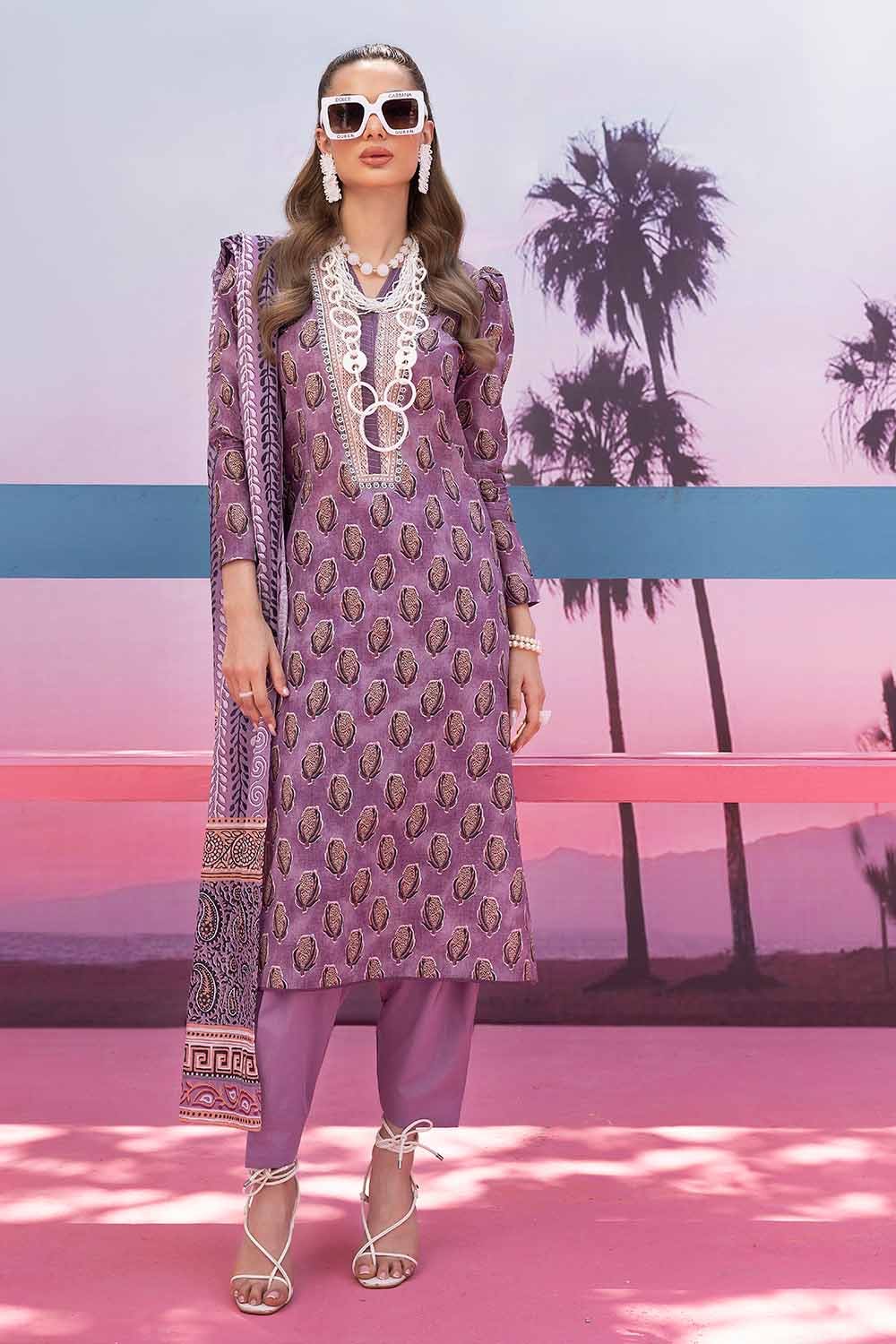 Gul Ahmed 2PC Lawn Printed Unstitched Suit TL-32080 B