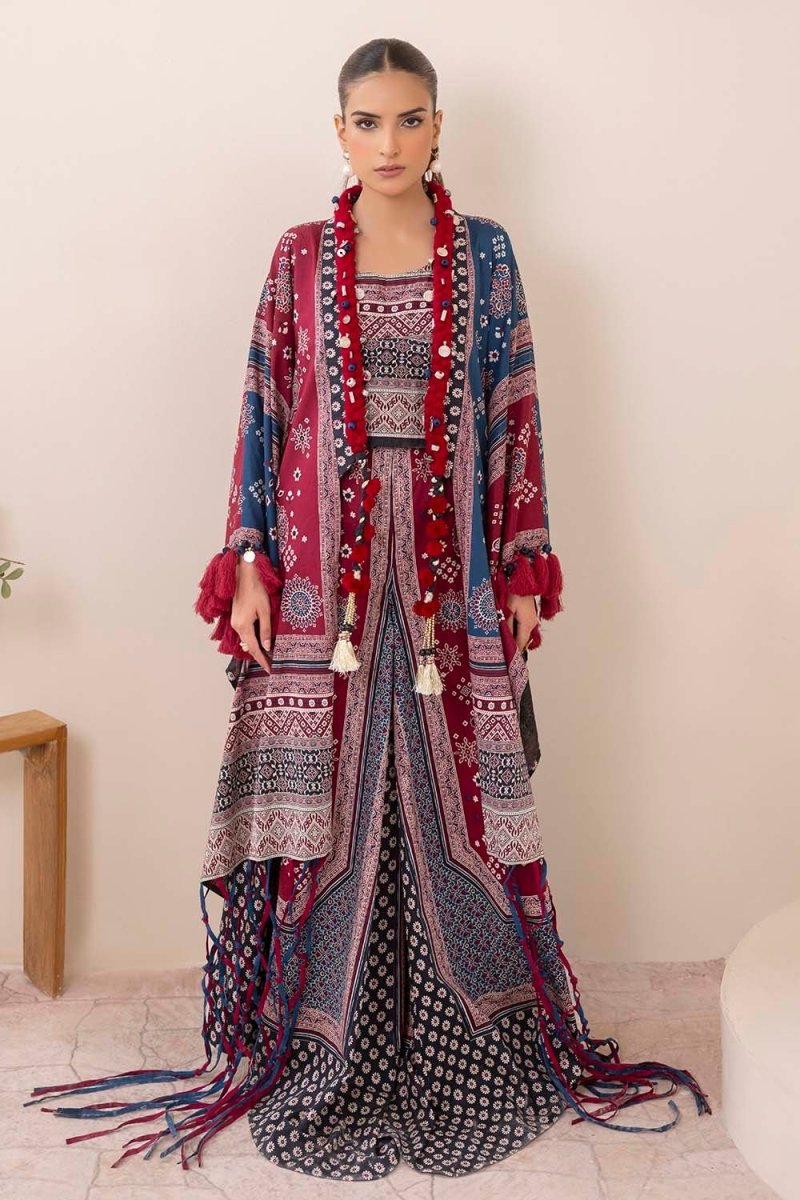 Gul Ahmed 2 Piece Unstitched Printed Lawn Suit TL-52145