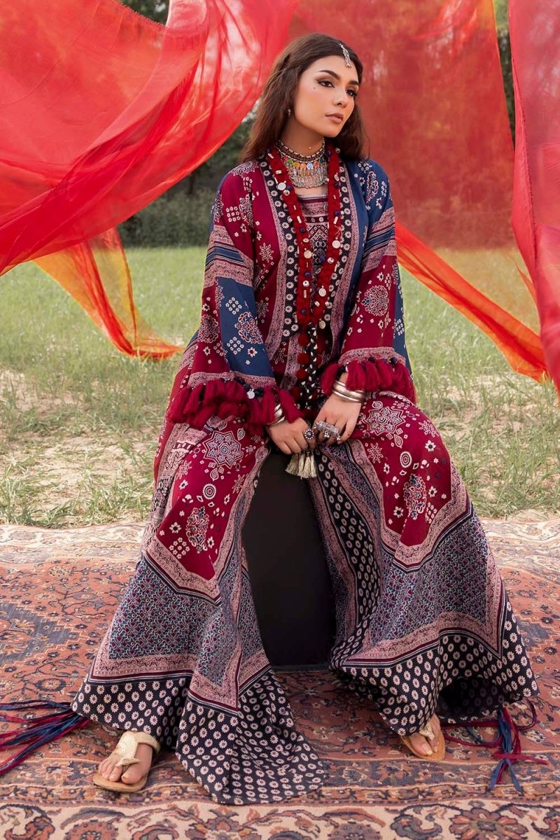 Gul Ahmed 2 Piece Unstitched Printed Lawn Suit TL-52145