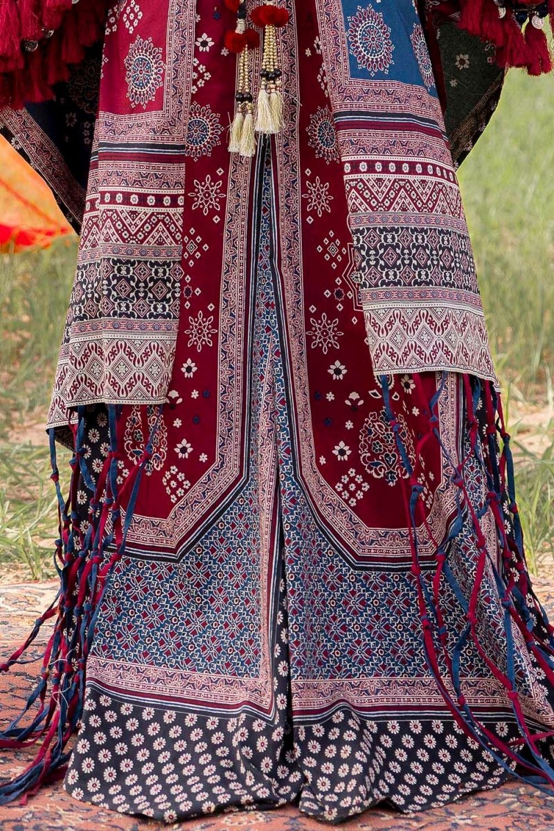 Gul Ahmed 2 Piece Unstitched Printed Lawn Suit TL-52145