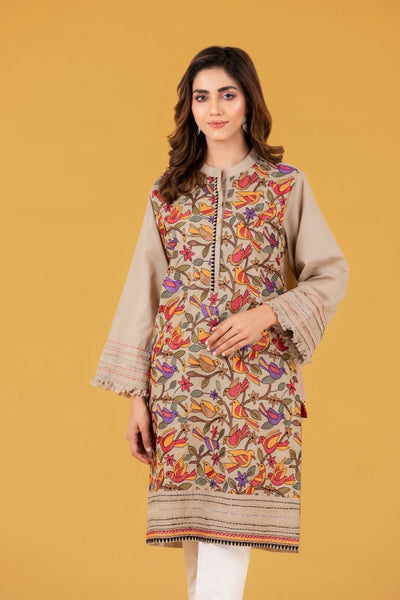 Gul Ahmed Ready To Wear Cambric Dyed Emb Shirt WGK-CMS-DE-146