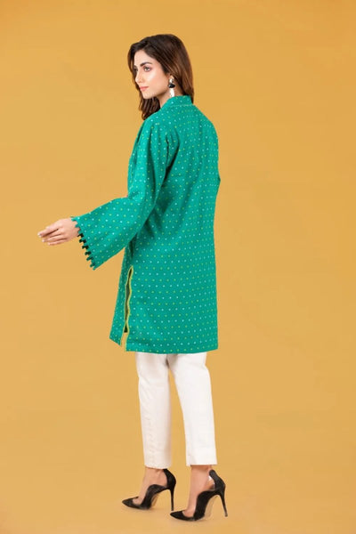 Gul Ahmed Kaaj 01 Piece Stitched Jacquard Shirt - WGK-JQS-DY-635