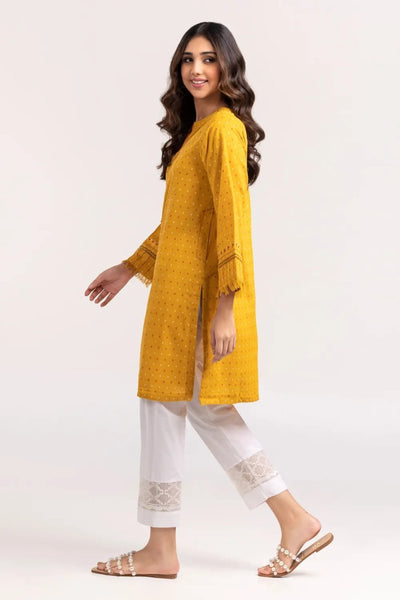Gul Ahmed Kaaj 01 Piece Stitched Jacquard Shirt - WGK-JQS-DY-735