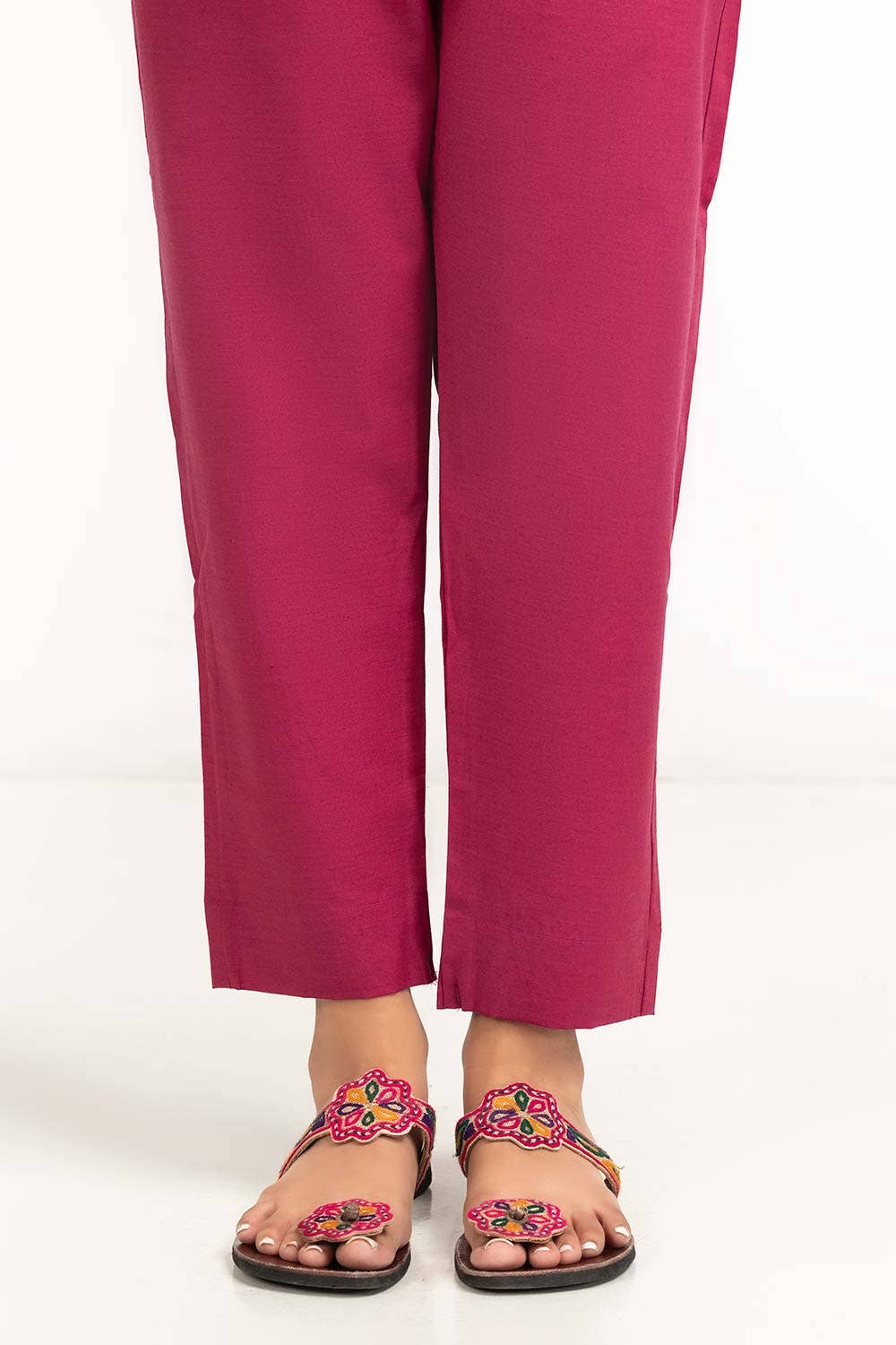 Gul Ahmed 02 Piece Stitched Silk Embroidered Shirt And Trouser WGK-SKS-DE-2760