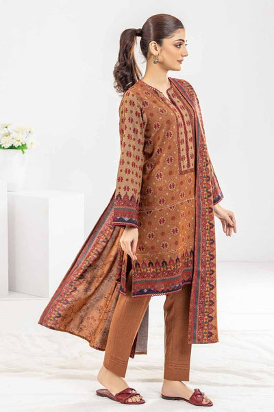 Gul Ahmed 3 Piece Printed Dhanak Stitched Suit WNS-32189 A
