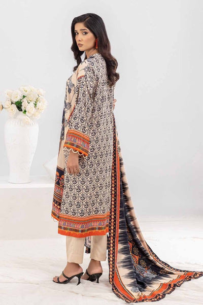 Gul Ahmed 3PC Printed Cotail Stitched Suit WNS-32209 A