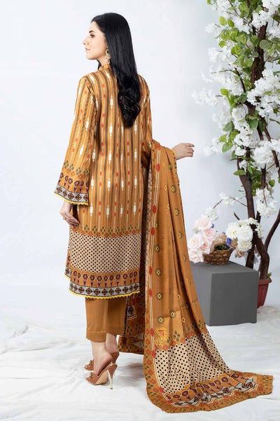 Gul Ahmed 3PC Printed Cotail Stitched Suit WNS-32248 B