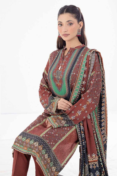 Gul Ahmed 3PC Printed Cotail Stitched Suit WNS-32249 A