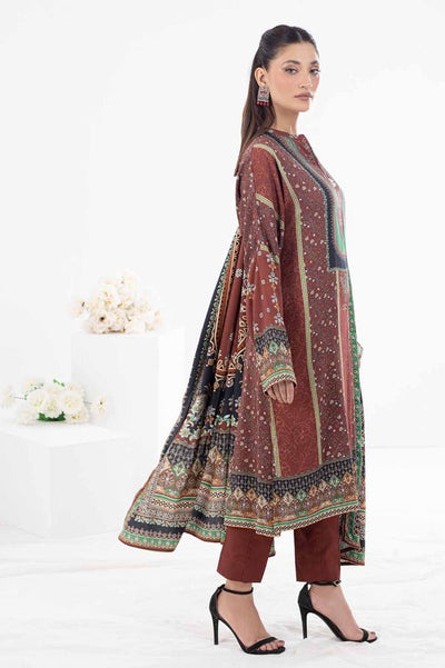 Gul Ahmed 3PC Printed Cotail Stitched Suit WNS-32249 A