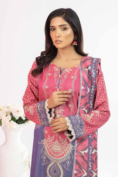 Gul Ahmed 3 Piece Printed Chambray Stitched Suit WNS-32270 A