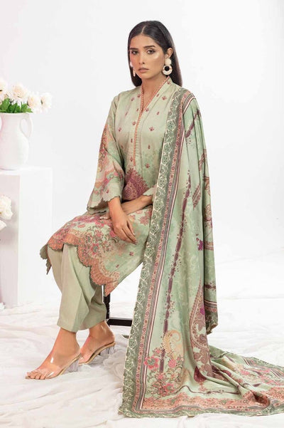 Gul Ahmed 3PC Printed Chambray Stitched Suit WNS-32281 A