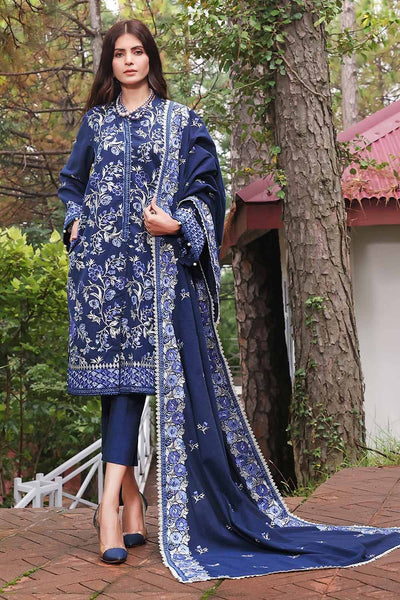 Gul Ahmed 3PC Embroidered Yarn Dyed Unstitched Suit YD-32007