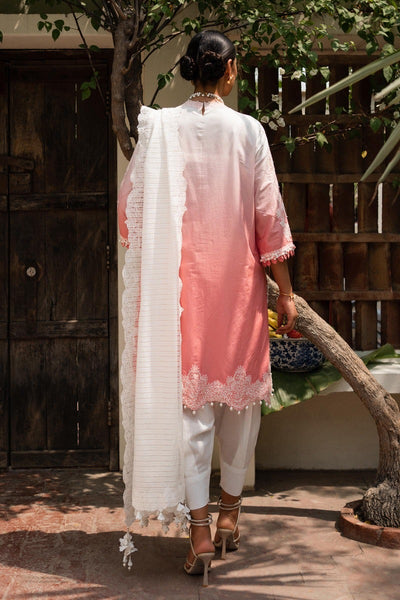 SANA SAFINAZ 3 Piece Unstitched Printed Embroidered Lawn Suit - M232-008B-CH