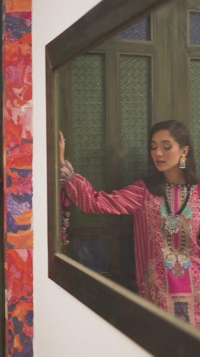 Jade Classic 3 Piece Unstitched Digital Printed Lawn Suit - BL-20190 B