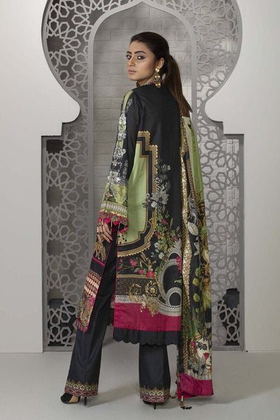 Sapphire 3 Piece Unstitched Embroided Nera - V4