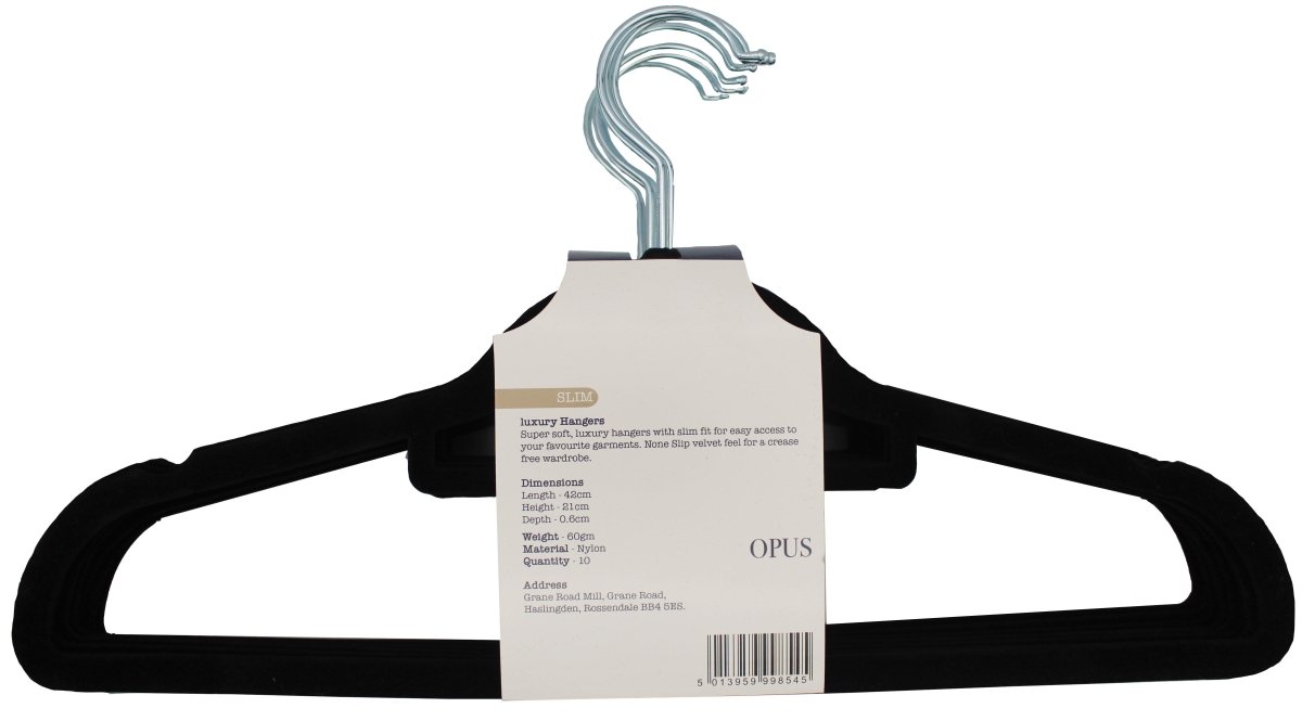 NON SLIP FLOCKED COAT CLOTHES HANGERS VELVET SPACE SAVING 5-COLOR (KIDS & ADULT)