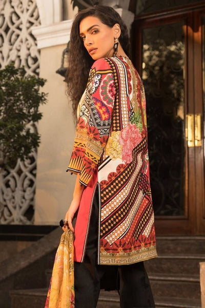 Sapphire 3 Piece Bold Story Unstitched Suit - V2