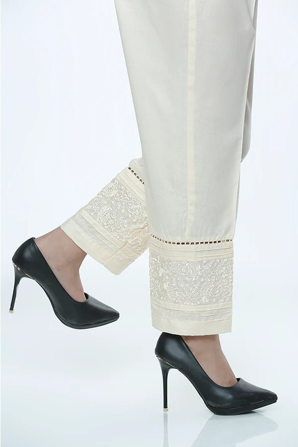 LSM Embroidered Stitched Trousers LSM-56-ST