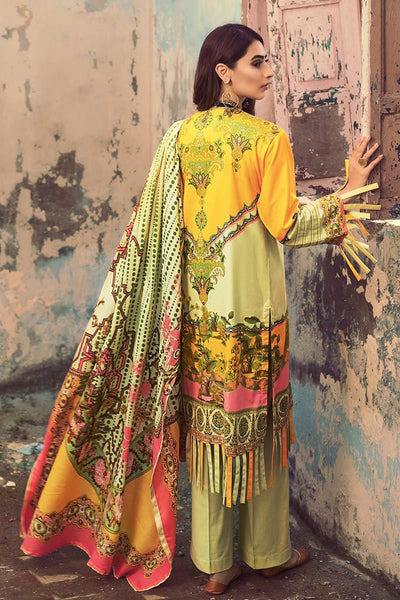 Ready to Wear Gul Ahmed 3 Piece Corduroy suit With Cotton Net Dupatta CD-39