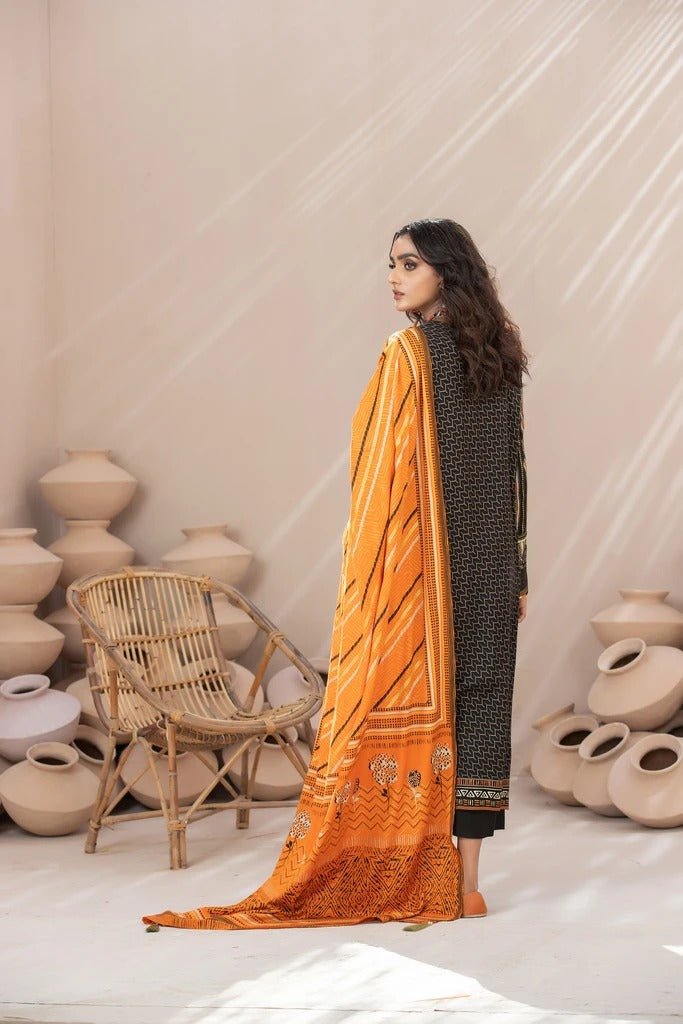 Lakhany 03 Piece Unstitched Pearl Printed Suit CGC-4011