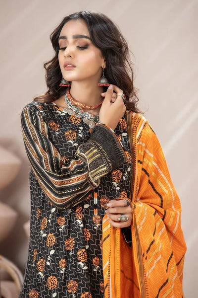 Lakhany 03 Piece Unstitched Pearl Printed Suit CGC-4011