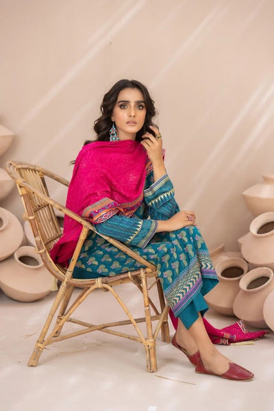 Lakhany 03 Piece Unstitched Pearl Printed Suit CGC-4013