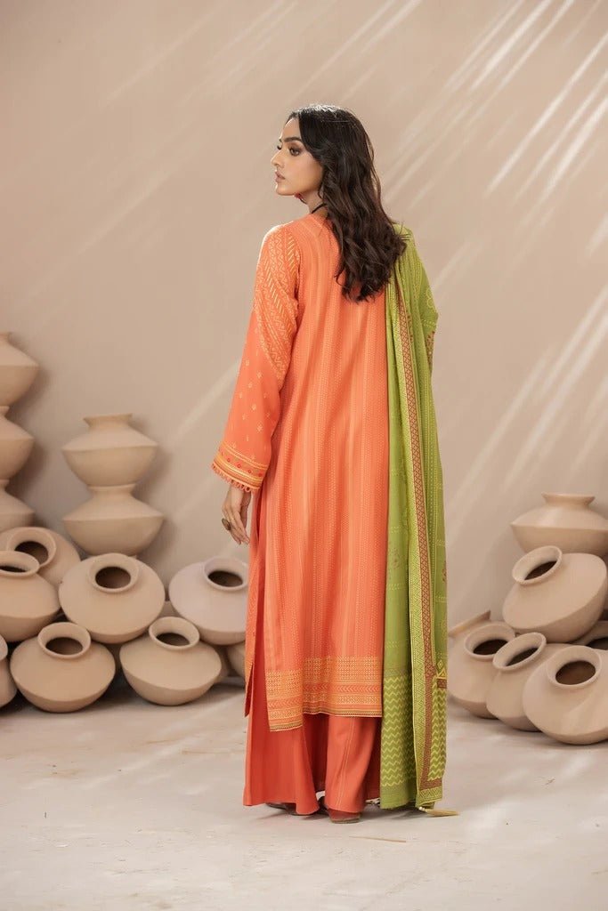 Lakhany 03 Piece Unstitched Pearl Printed Suit CGC-4014