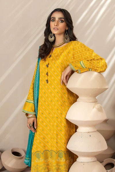 Lakhany 03 Piece Unstitched Pearl Printed Suit CGC-4017